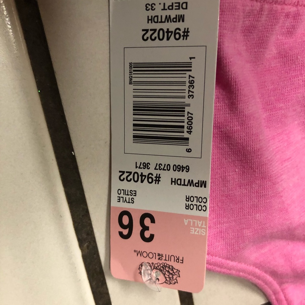 Kids sports bra